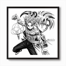 Dragon Ball Z Art Print