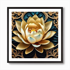 Lotus Flower 72 Art Print