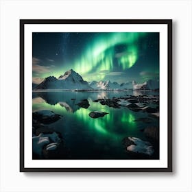 Aurora Borealis Northern Lights 1 Art Print
