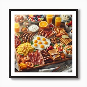 Breakfast Tray 3 Art Print