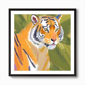 Indochinese Tiger 04 Art Print