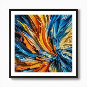 Abstract Abstract Painting 3 Art Print