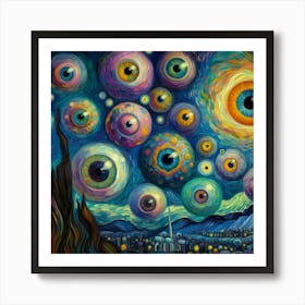 Starry Night 2 Art Print