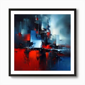 Abstract By Naomi Art Print