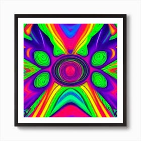 Psychedelic Art 3 Art Print