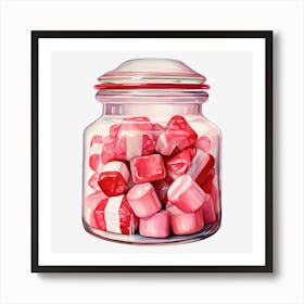 Candy Jar 12 Art Print