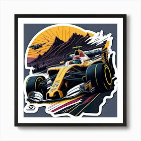 Artwork Graphic Formula1 (68) Art Print