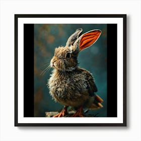 Rabbit Bird (1) Art Print