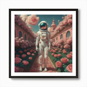 'The Rose Garden' Art Print