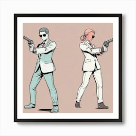 Pulp Fiction Dance Art Prints (26) Art Print