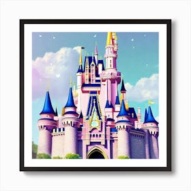 Cinderella Castle 65 Art Print