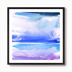 Watercolor Landscape N.o 8 Art Print