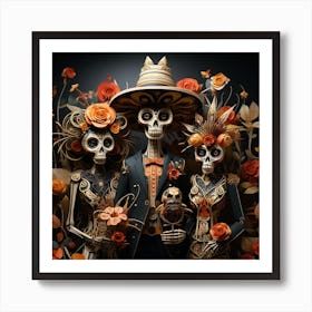 Day Of The Dead 12 Art Print