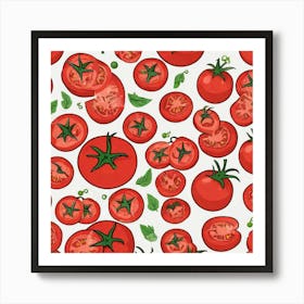 Tomato Pattern 1 Poster