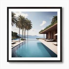 Villa - Villa Stock Videos & Royalty-Free Footage Art Print