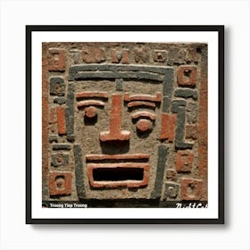 Tiwanaku priest Art Print