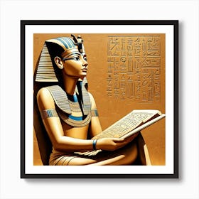 Egyptian Pharaoh 3 Art Print