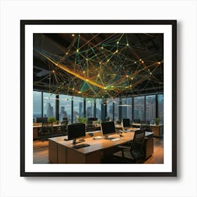 Modern Office Space Art Print