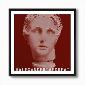 Alexander the Great Square Art Print