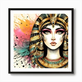 Egyptian Woman 27 Art Print