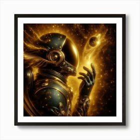 Space Man Art Print