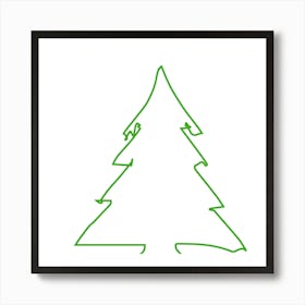 Christmas Tree 1 Art Print