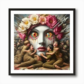 'The Face Of The World' Art Print