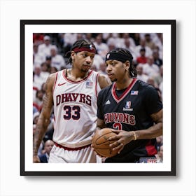 Allen Iverson AI Art Print