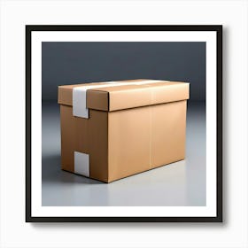 Cardboard Box 6 Art Print