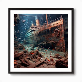 Titanic Art Print