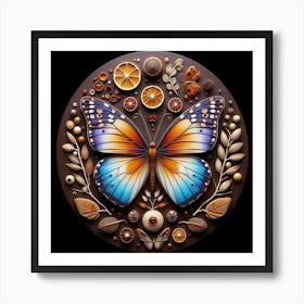 Preserved Butterfly Art 6 Art Print