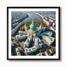Cathedral Of St. Petersburg Art Print