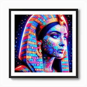 Cleopatra Portrait Artwork 52 Art Print