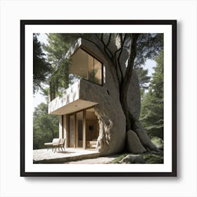 Tree House Art Print