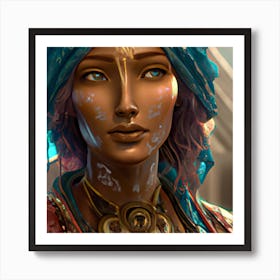 Mystic Woman Art Print