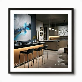 Modern Kitchen 1 Art Print