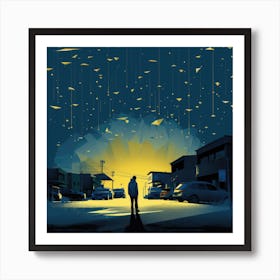 Paper Airplanes Art Print