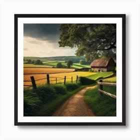 Country Road 34 Art Print