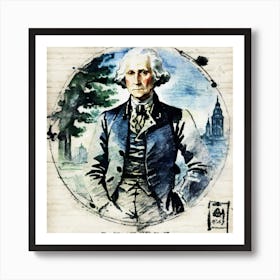 George Washington Art Print