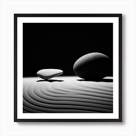 Sand and Stone Art Print