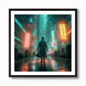 Cyborg Art Print