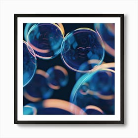 Soap Bubbles 3 Art Print