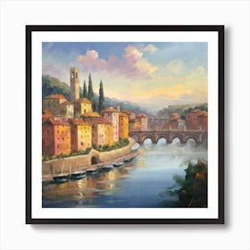 The Ville of Italy Art Print