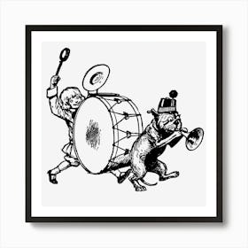 Buster Brown Band Art Print