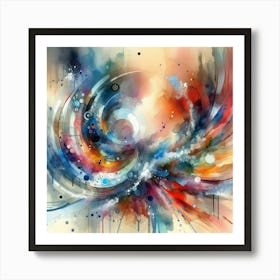 Abstract Painting 90 Art Print