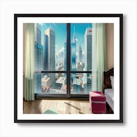 Cityscape Art Print