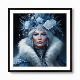 Ice Queen Art Print