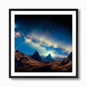 Starry Night Art Print