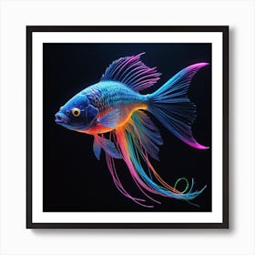 Colorful Fish Art Print