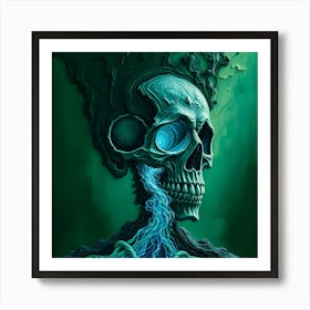 Skull Of The Sea Art Print